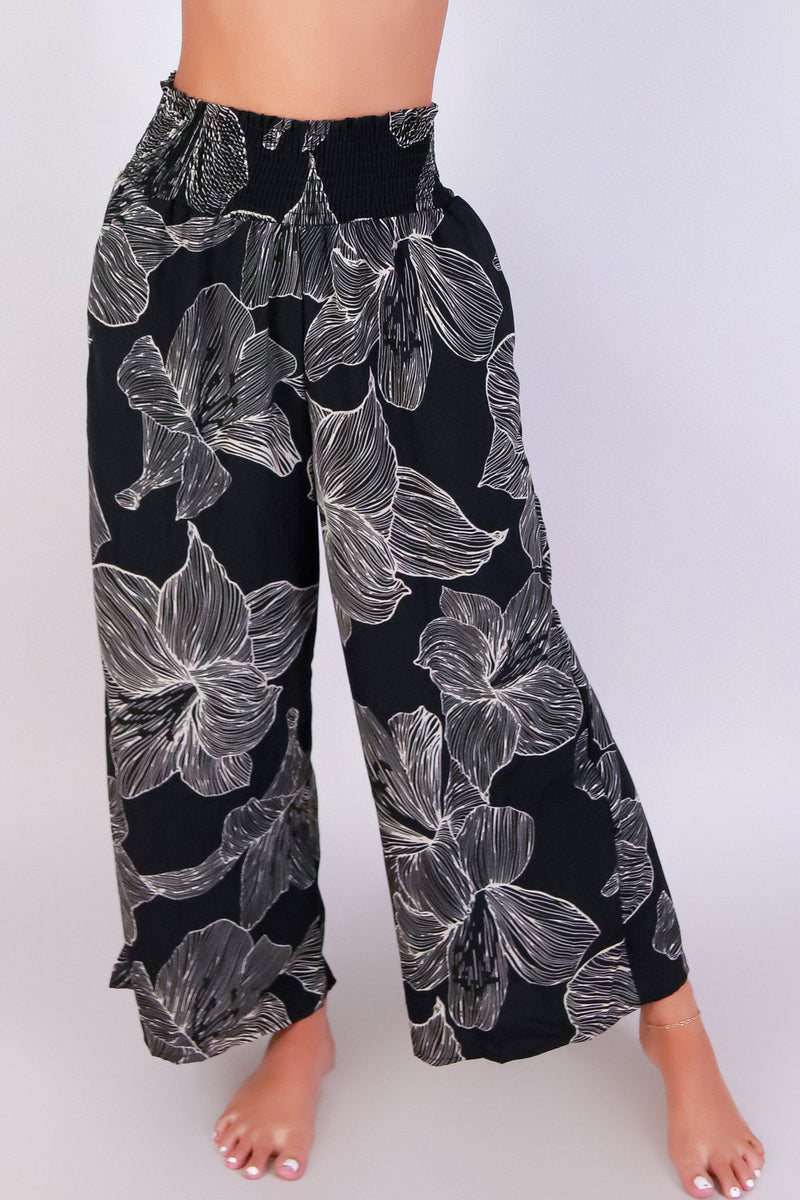 Jeans Warehouse Hawaii - PRINT WOVEN CAPRI&