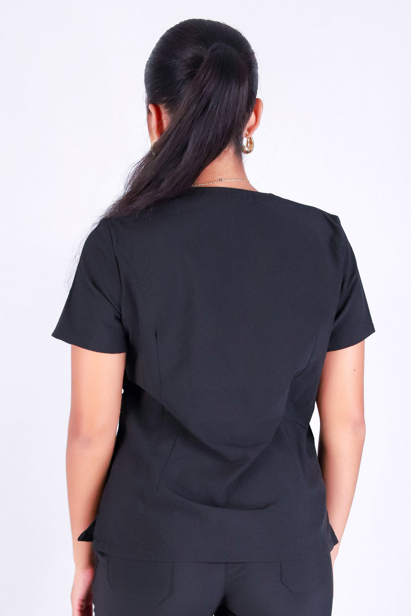 WORKING OVERTIME SCRUB TOP