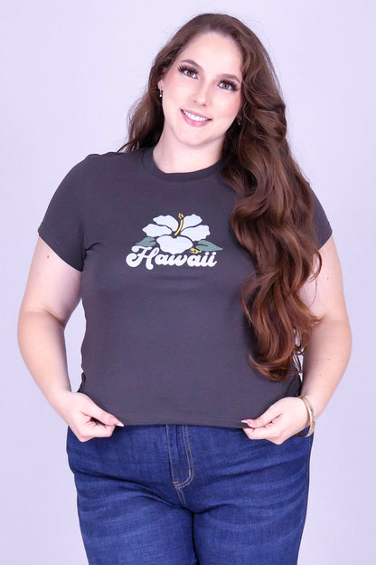 HAWAII HIBISCUS TEE