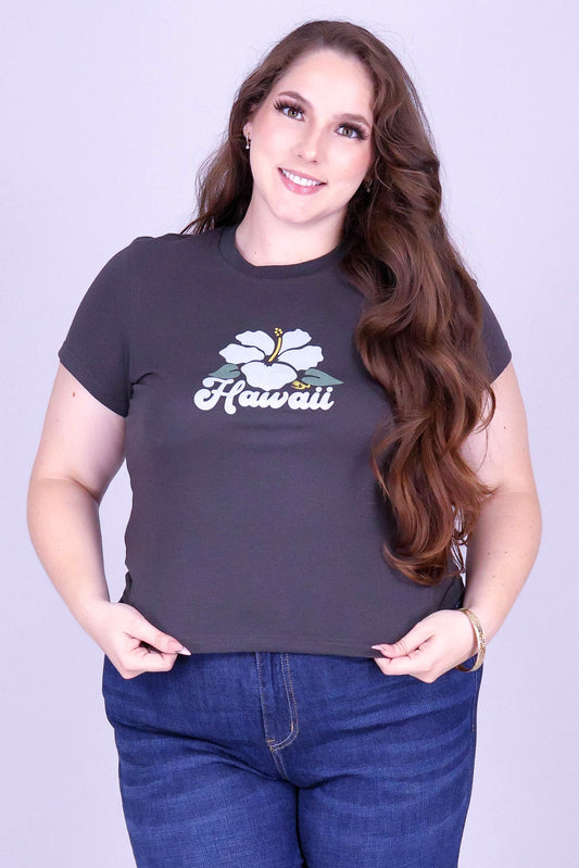 HAWAII HIBISCUS TEE