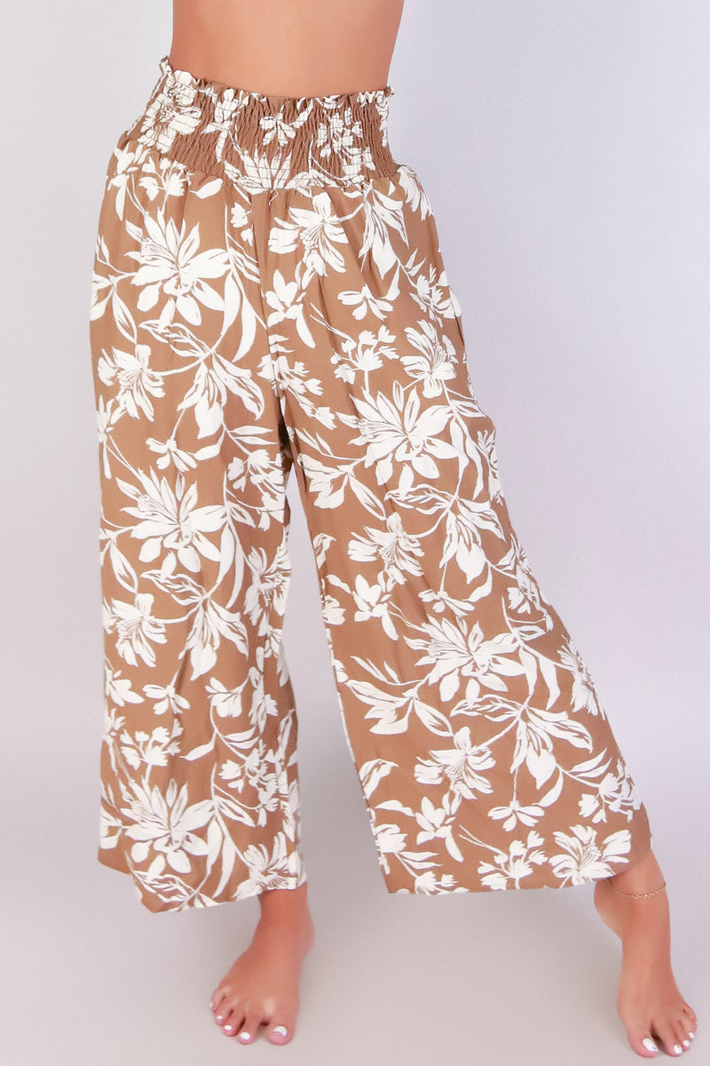 Jeans Warehouse Hawaii - PRINT WOVEN CAPRI&