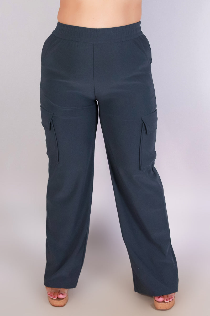 Jeans Warehouse Hawaii - PLUS SOLID DRESSY PANTS - SWEET STEPS PANTS | By SUPERLINE