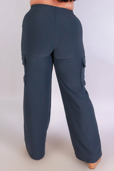 Jeans Warehouse Hawaii - PLUS SOLID DRESSY PANTS - SWEET STEPS PANTS | By SUPERLINE