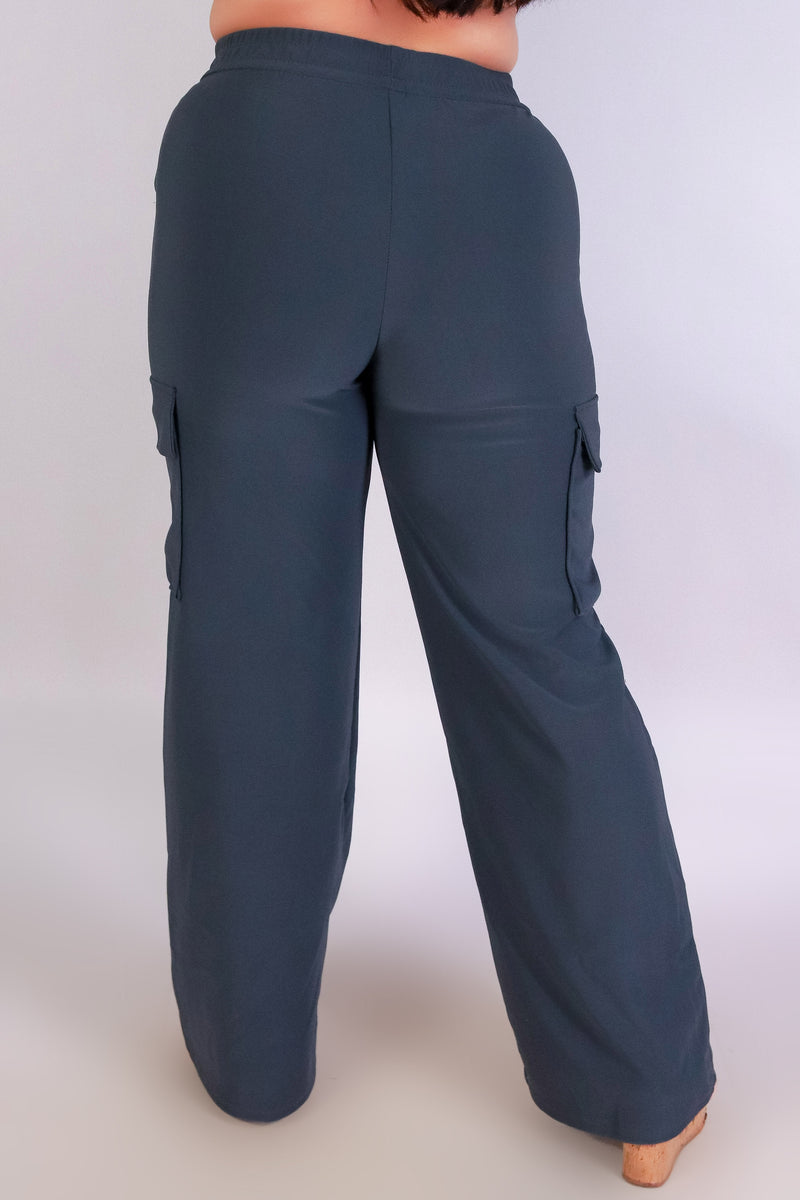 Jeans Warehouse Hawaii - PLUS SOLID DRESSY PANTS - SWEET STEPS PANTS | By SUPERLINE