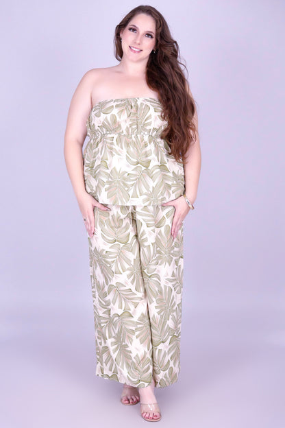 MONSTERA BLOOM PANTS