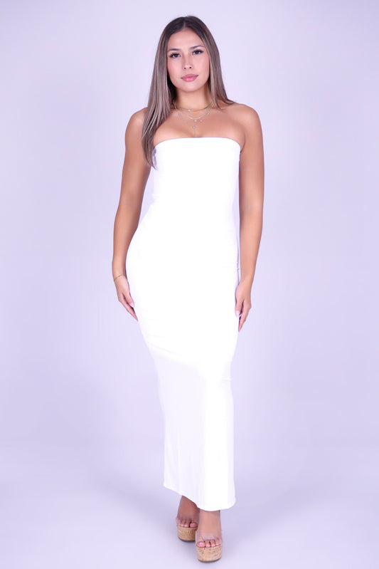 ALL YOU DO TUBE MAXI DRESS