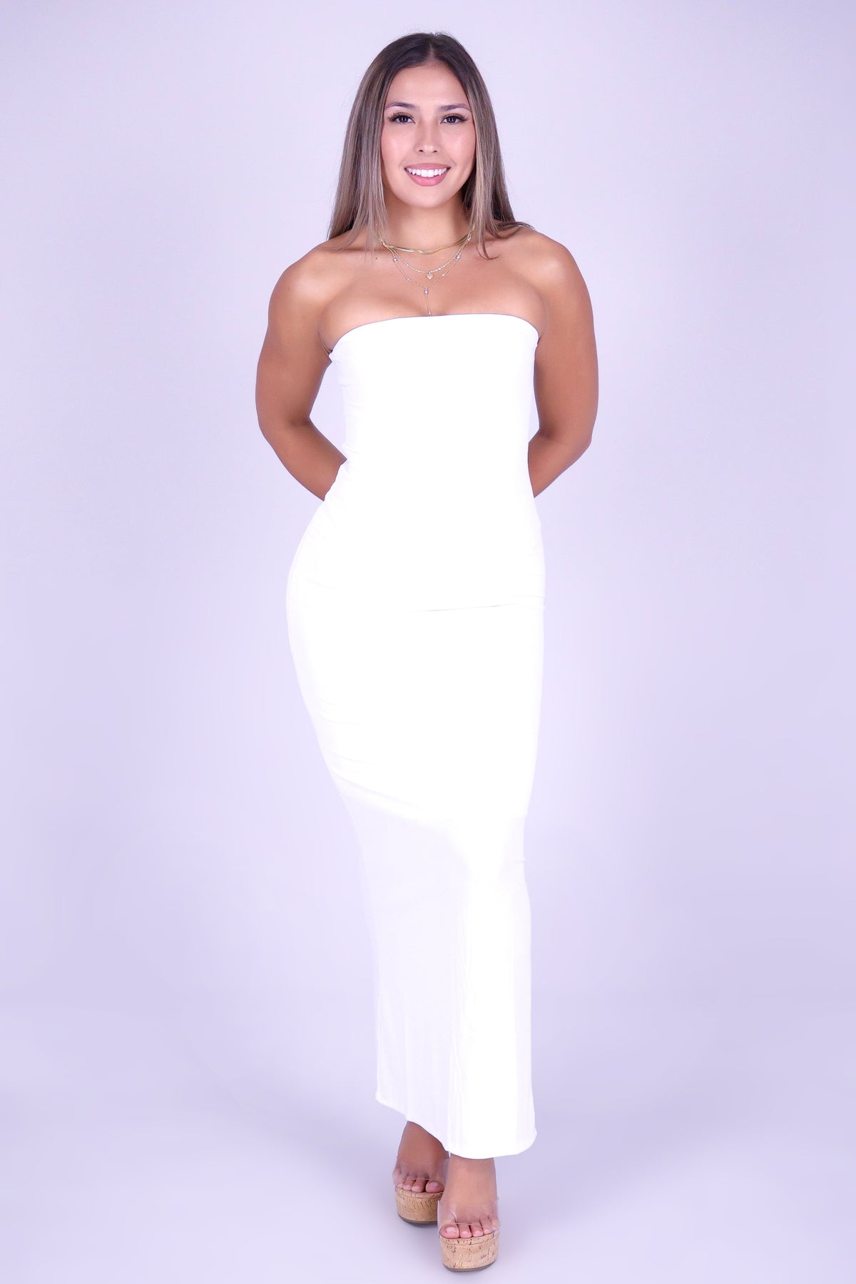 ALL YOU DO TUBE MAXI DRESS