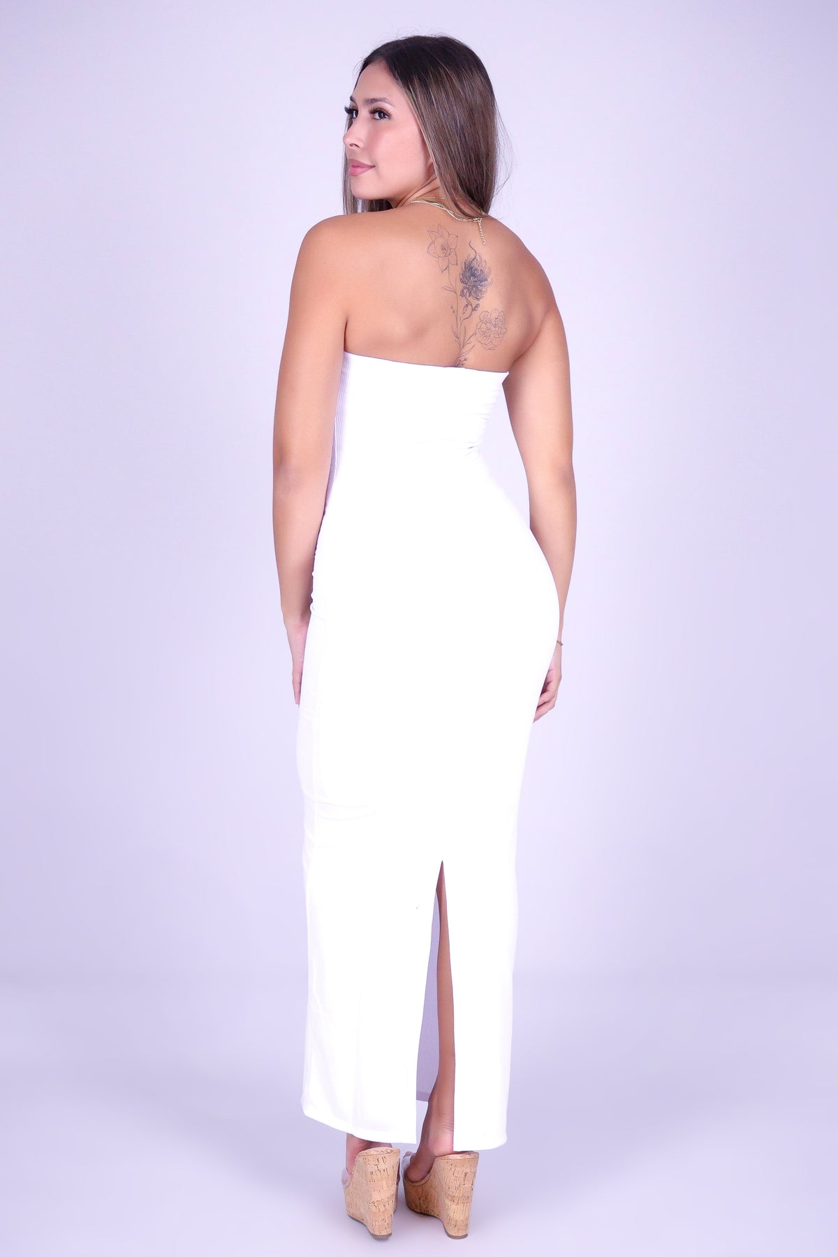 ALL YOU DO TUBE MAXI DRESS