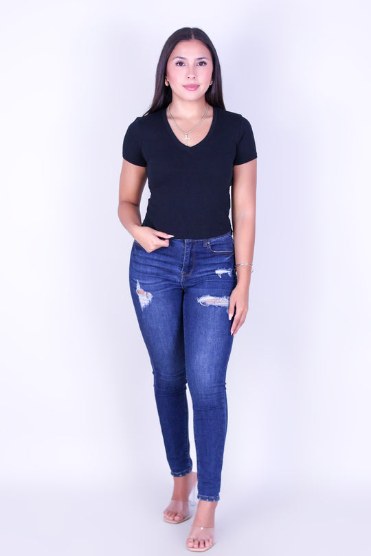 EASY BREEZE CROP TEE