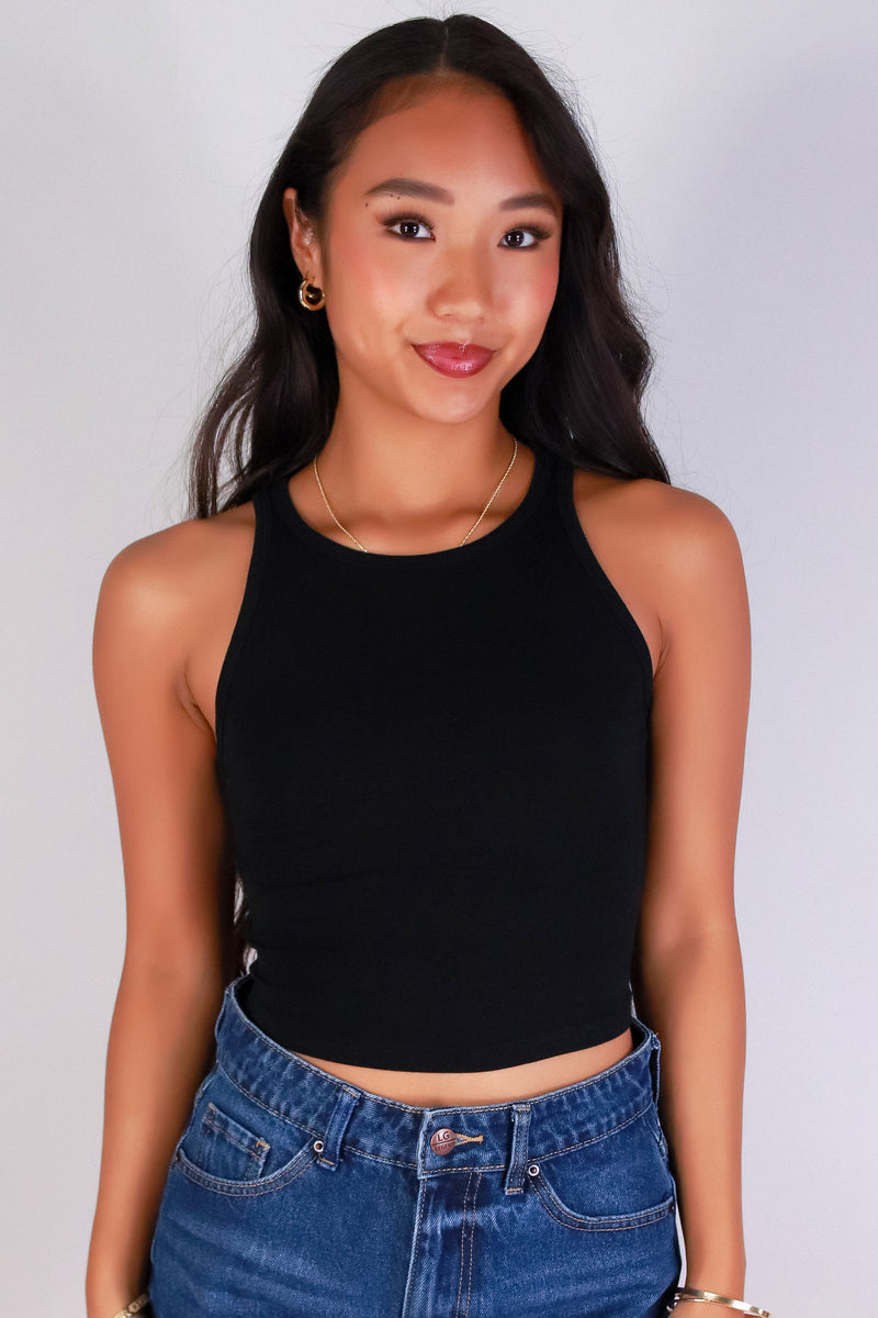 Jeans Warehouse Hawaii - TANK/TUBE SOLID BASIC - THE BASIC EDIT CROP TOP | By ACTIVE USA