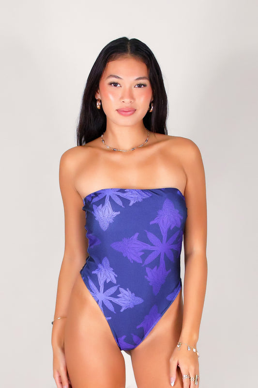 TORCH GINGER QUILT ONE PIECE SWIMSUIT