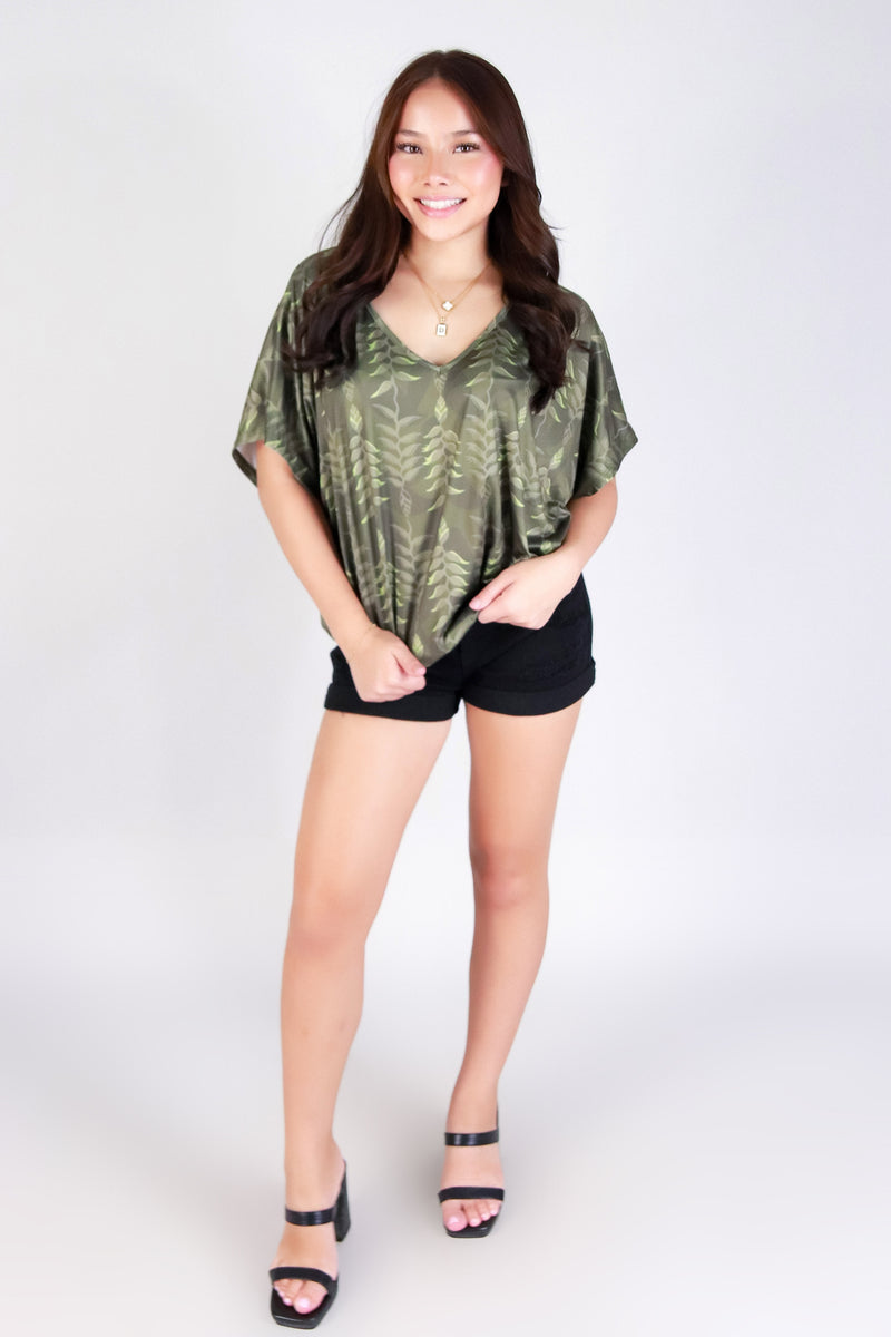 HELICONIA DOLMAN TOP