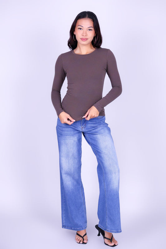 HI THERE LONG SLEEVE TOP