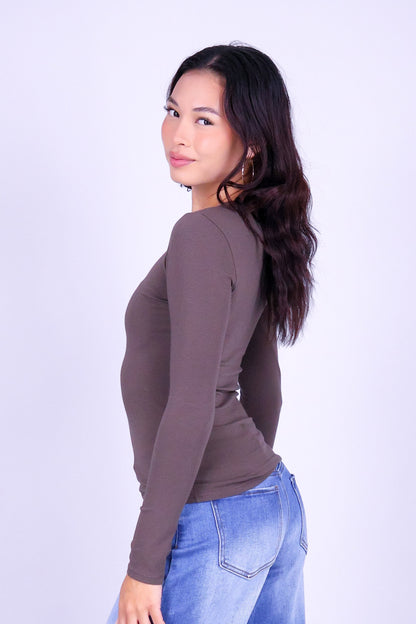 HI THERE LONG SLEEVE TOP