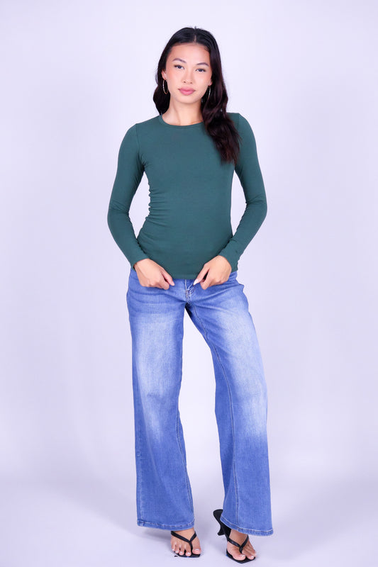 HI THERE LONG SLEEVE TOP