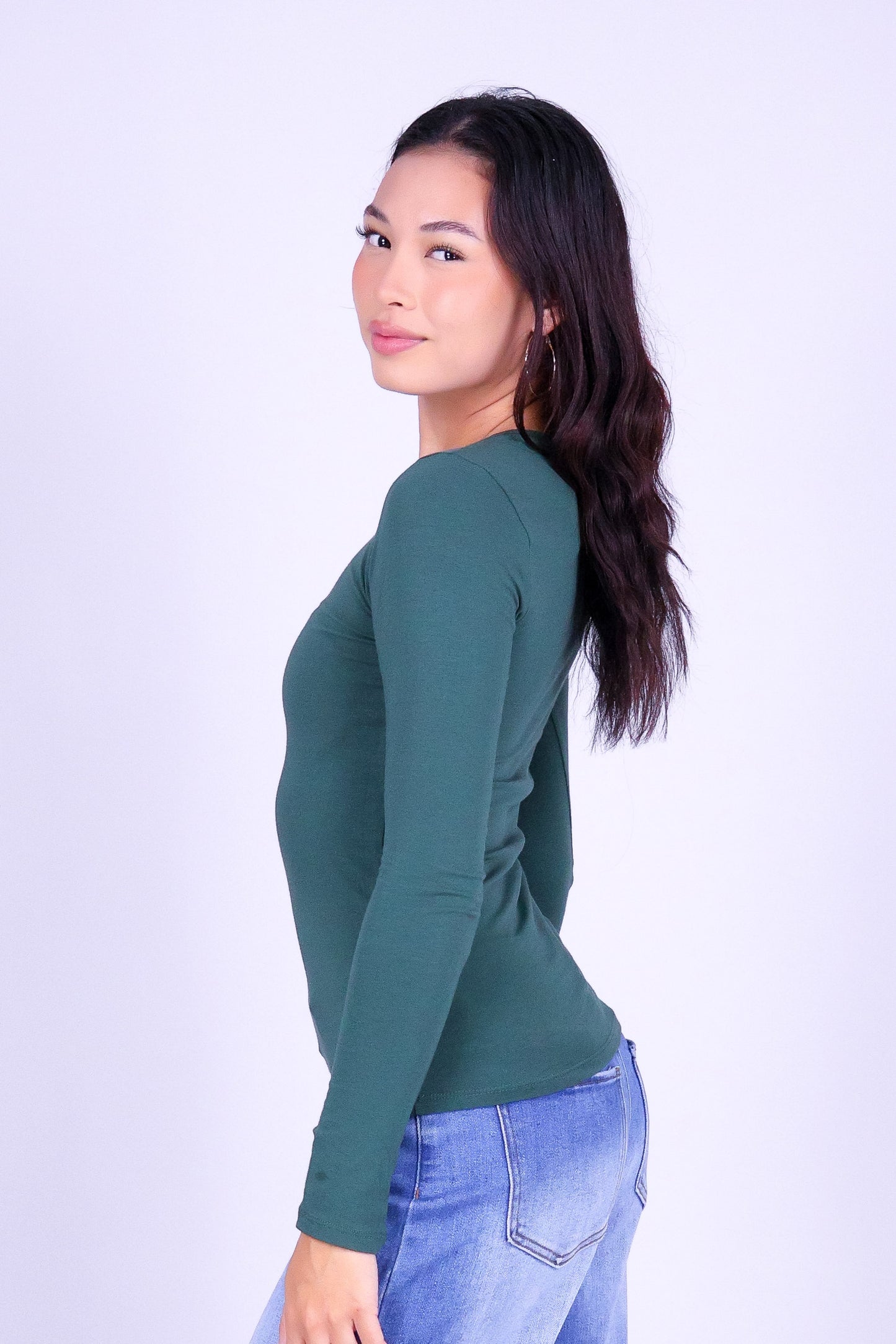 HI THERE LONG SLEEVE TOP