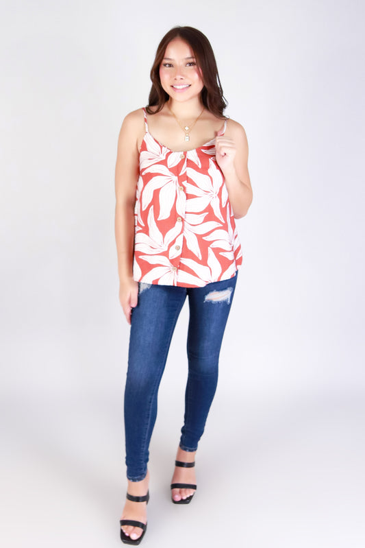 BLOOMED TO PERFECTION TOP