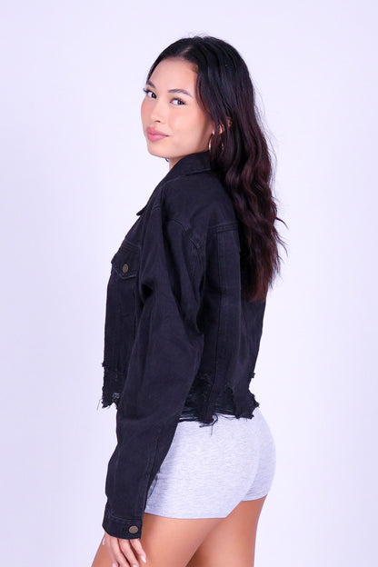 VINTAGE LINE DENIM JACKET