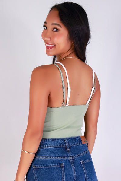 Jeans Warehouse Hawaii - SL CASUAL SOLID - LACED WITH LOVE TOP | By ANWND