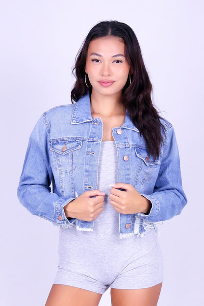 VINTAGE LINE DENIM JACKET