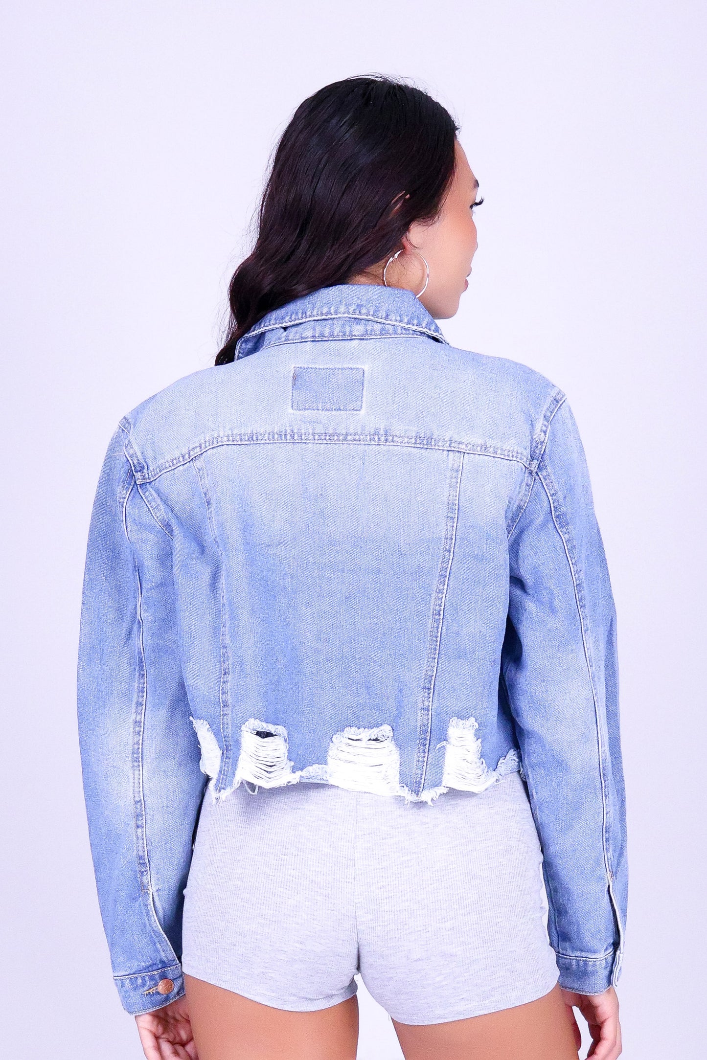 VINTAGE LINE DENIM JACKET