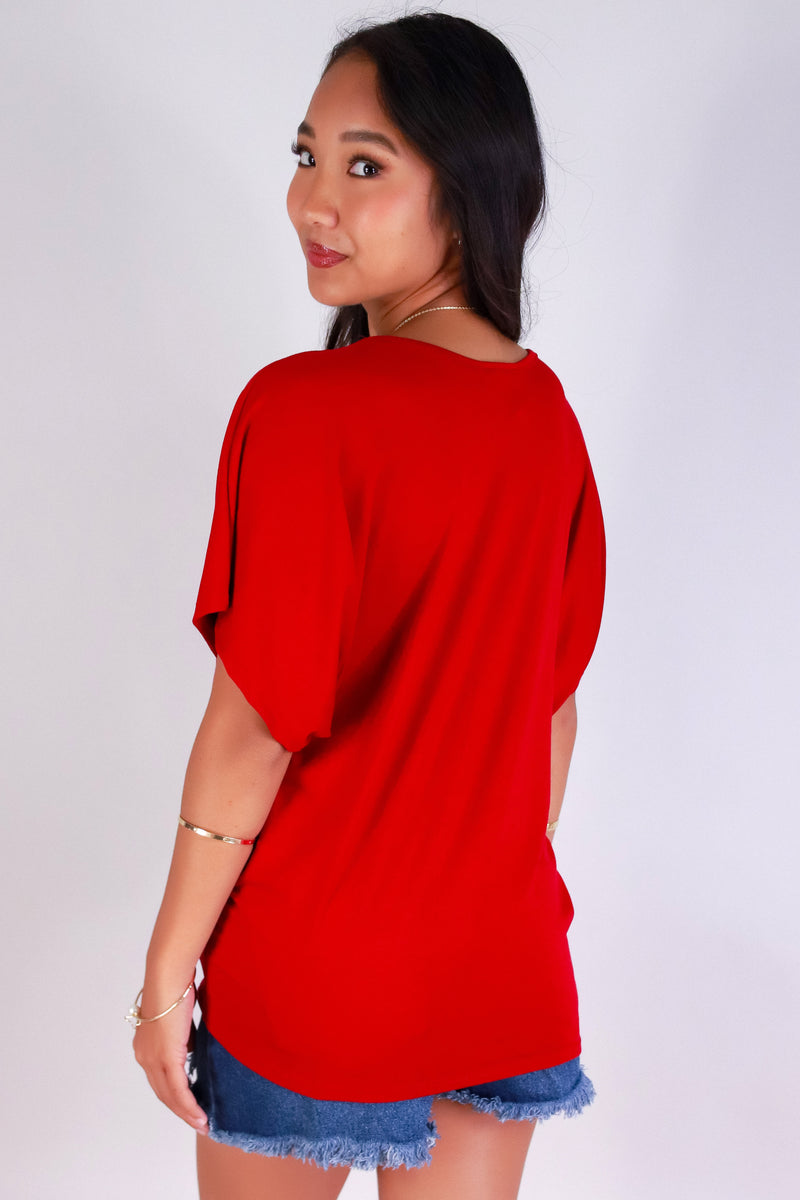 Jeans Warehouse Hawaii - SOLID DOLMAN TOPS - CALLING OUT DOLMAN TOP | By ADARA