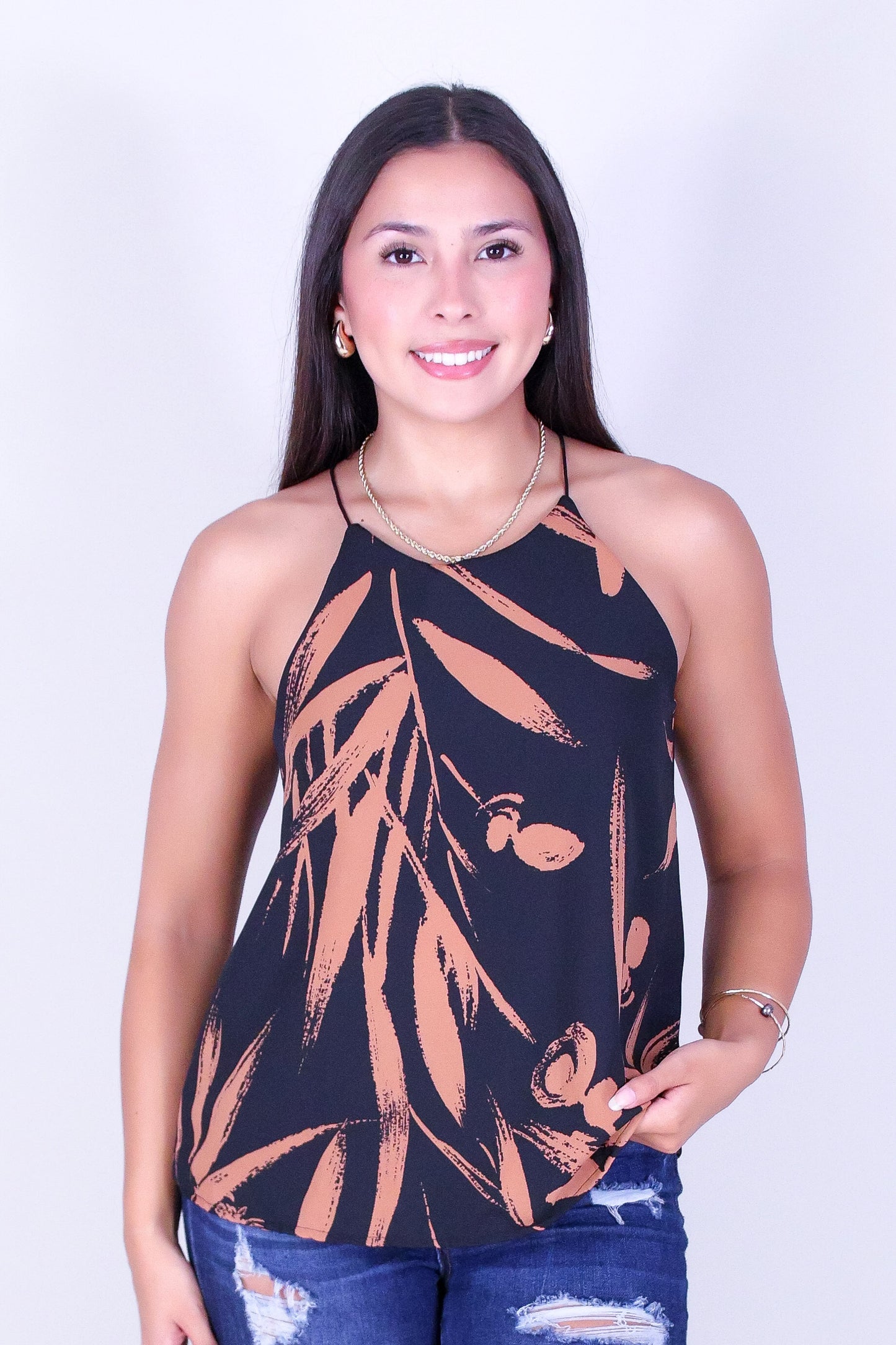 IT'LL LAST BUNGEE STRAP TOP