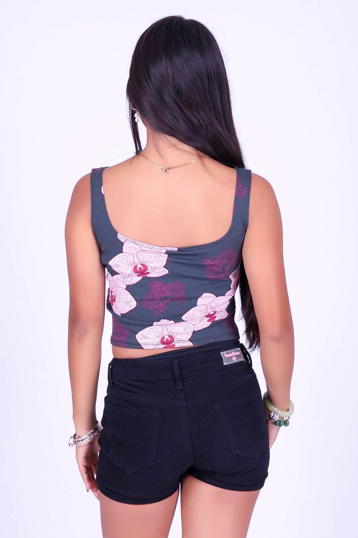 ORCHID SQAURE NECK TOP | KIDS SIZE 2-16