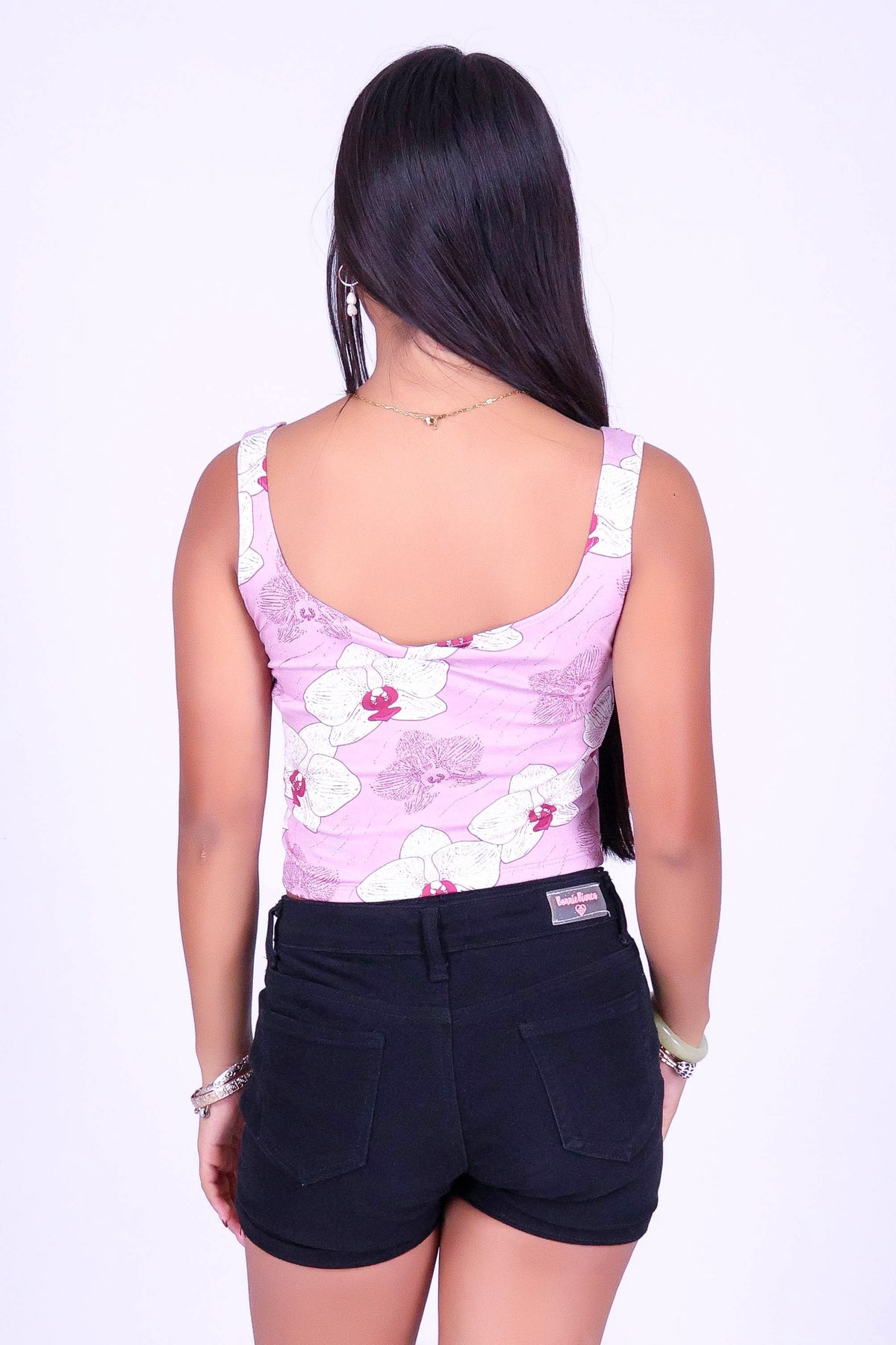 ORCHID SQUARE NECK TOP | KIDS SIZE 2-16