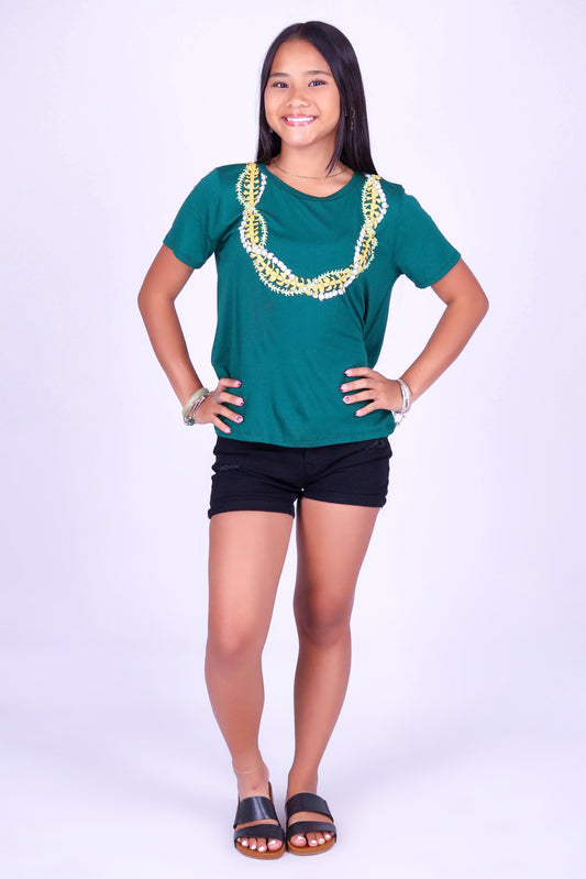 INTERTWINED LEI TEE | KIDS SIZE 8-16