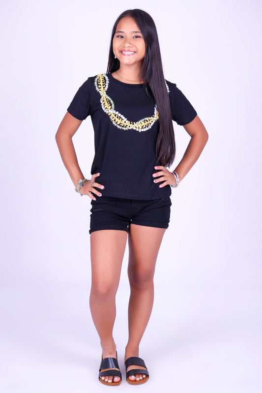 INTERTWINED LEI TEE | KIDS SIZE 8-16