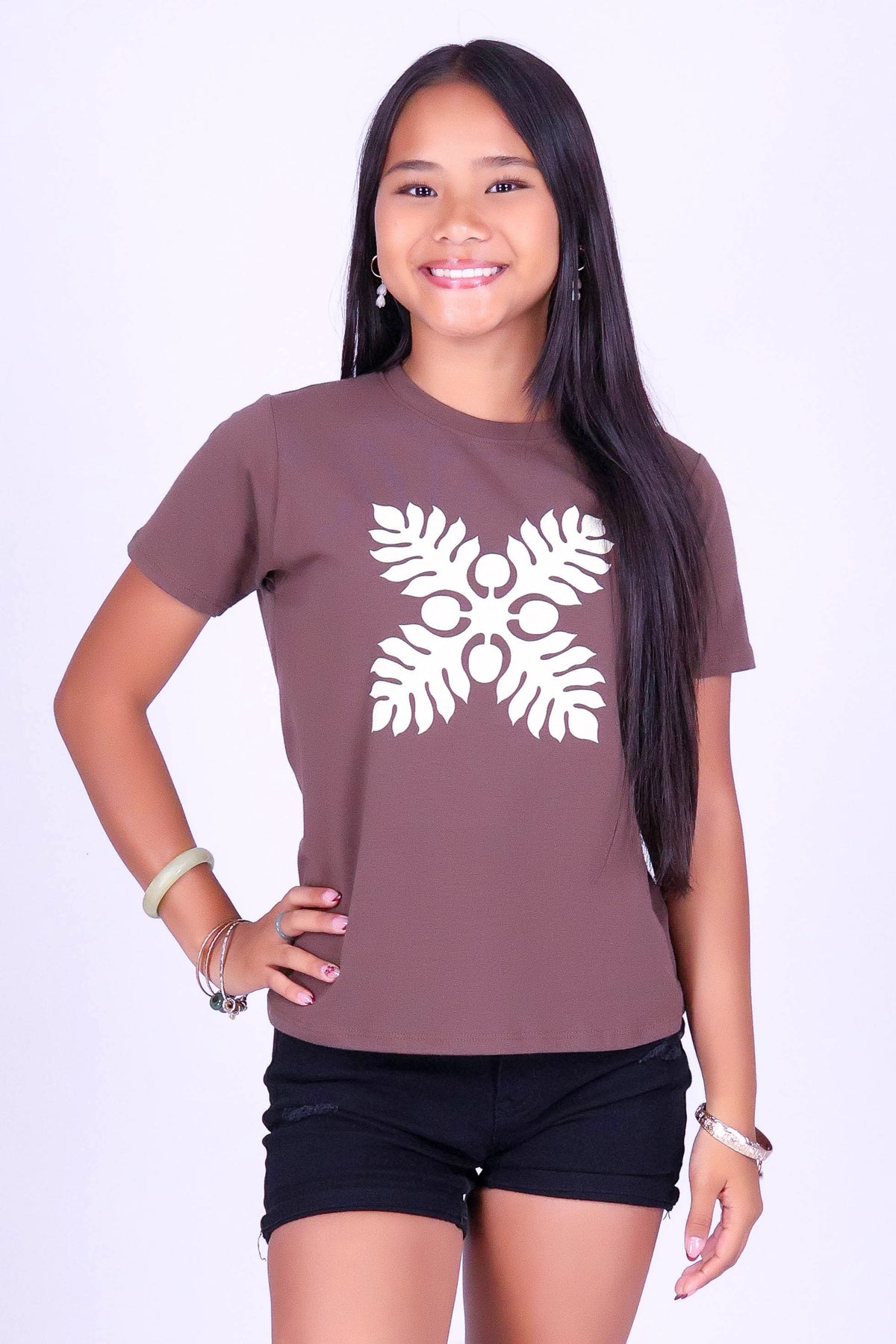 ULU QUILT OVERSIZED TEE | KIDS SIZE 4-14