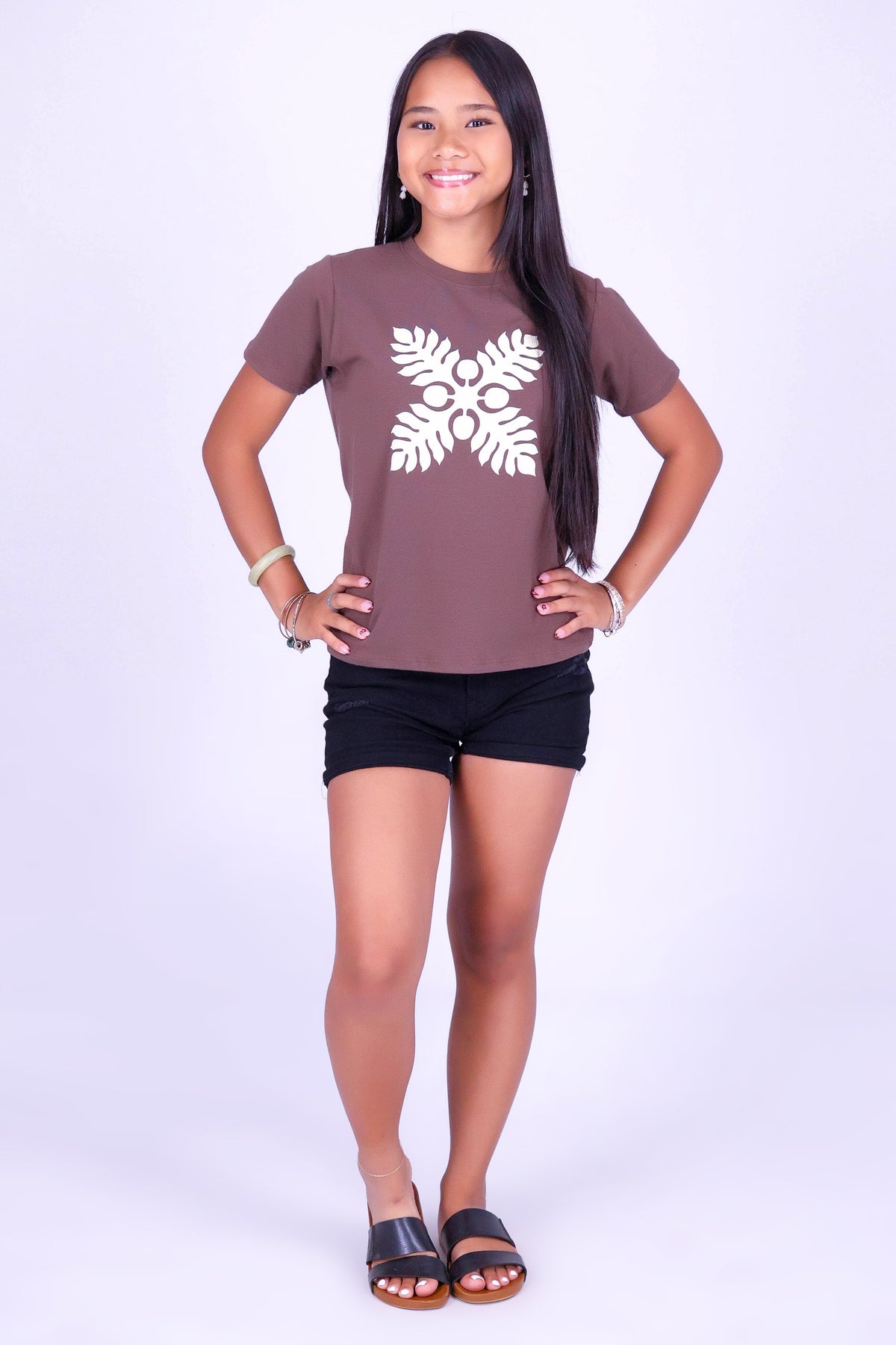 ULU QUILT OVERSIZED TEE | KIDS SIZE 4-14