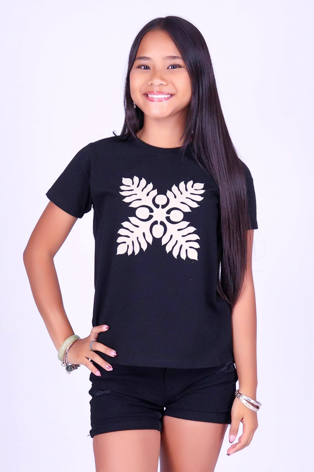 ULU QUILT OVERSIZED TEE | KIDS SIZE 4-14