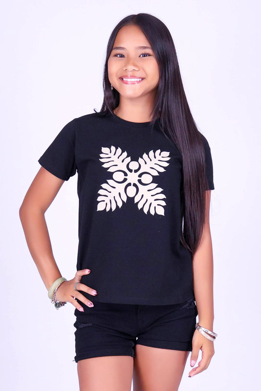 ULU QUILT OVERSIZED TEE | KIDS SIZE 4-14