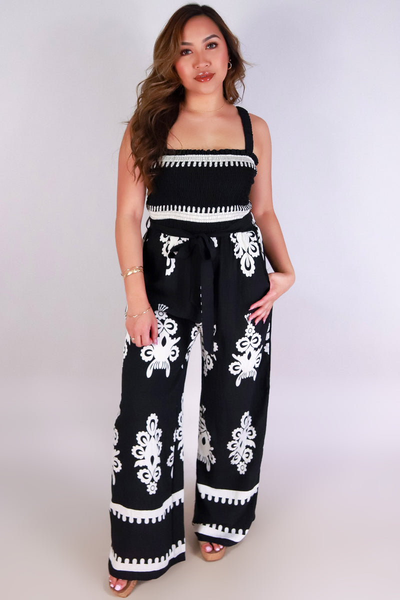 Jeans Warehouse Hawaii - PRINT JUMPERS - SUNDUST DAZE JUMPSUIT | By VERY J