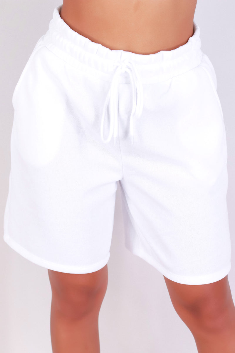 Jeans Warehouse Hawaii - KNIT HOT SHORTS - WARM-UP JORTS | By AMBIANCE APPAREL