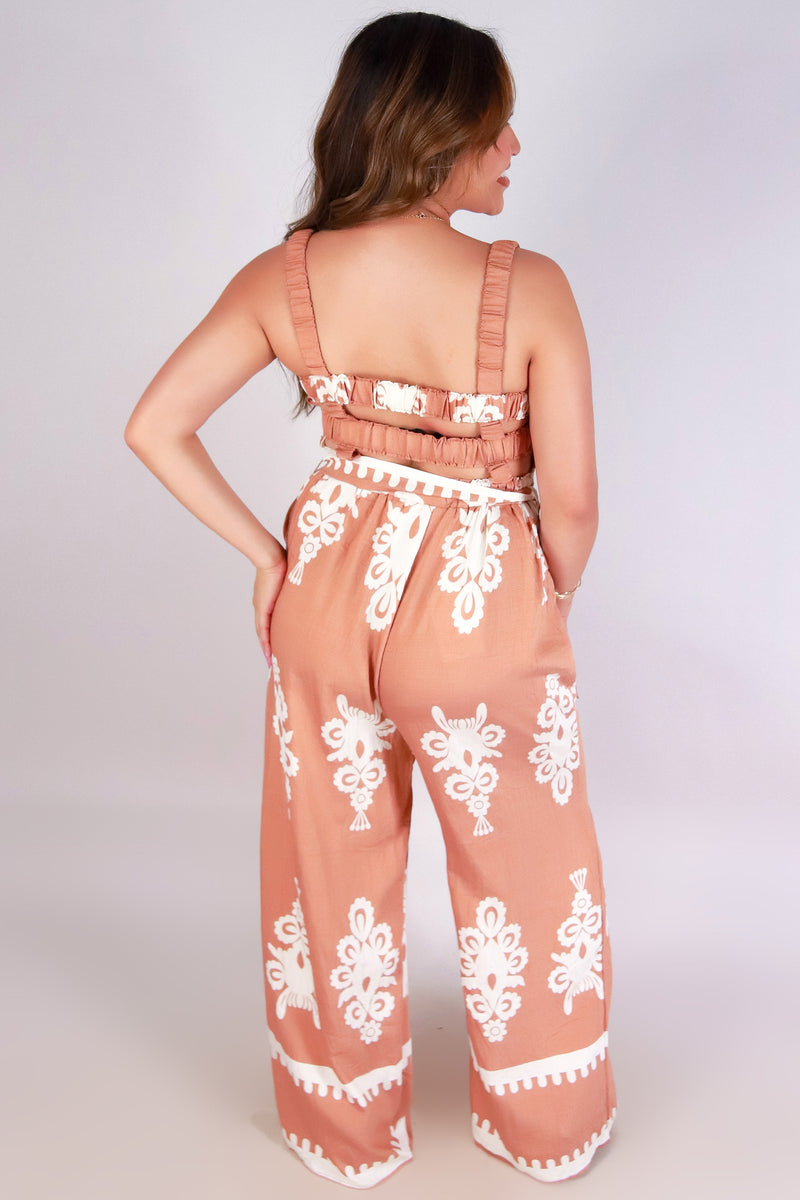 Jeans Warehouse Hawaii - PRINT JUMPERS - SUNDUST DAZE JUMPSUIT | By VERY J