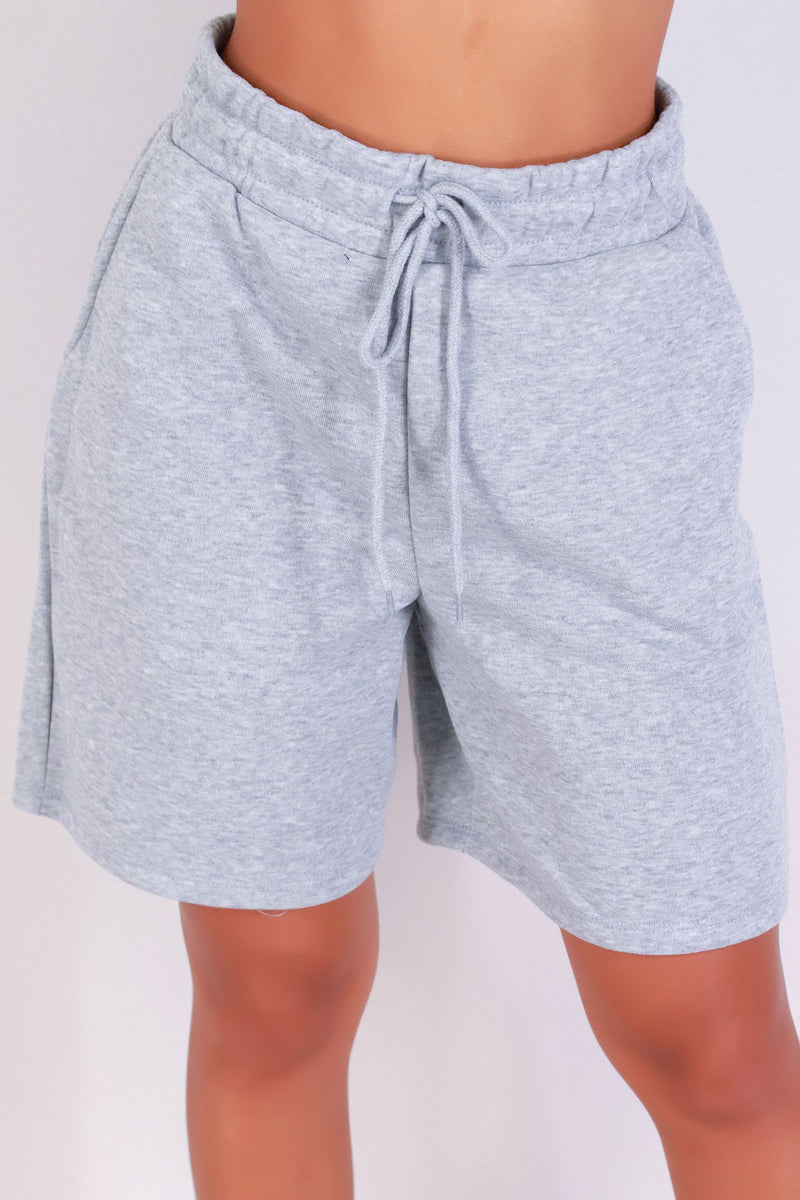 Jeans Warehouse Hawaii - KNIT HOT SHORTS - WARM-UP JORTS | By AMBIANCE APPAREL