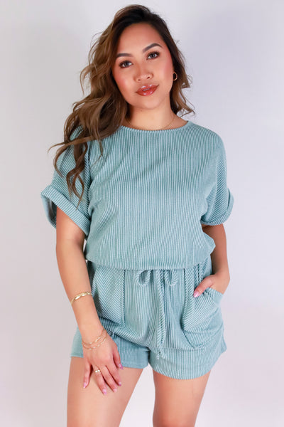 Jeans Warehouse Hawaii - SOLID ROMPERS - ON REPEAT ROMPER | By GILLI
