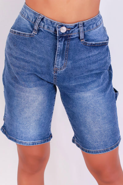 Jeans Warehouse Hawaii - DENIM BERMUDAS - STREETCUT JORTS | By ALMOST FAMOUS