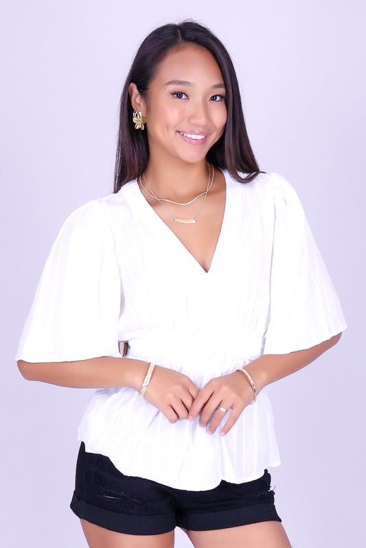 DREAM ON BABYDOLL TOP