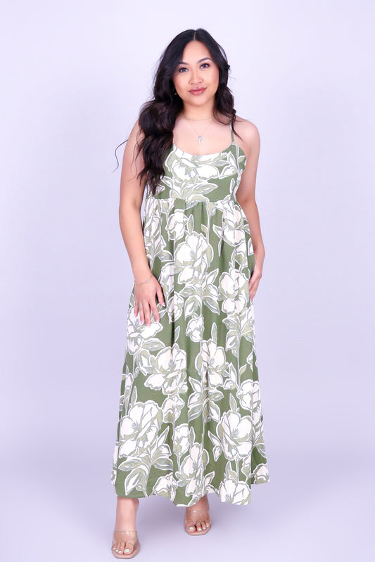 IN FULL BLOOM MAXI DRESS