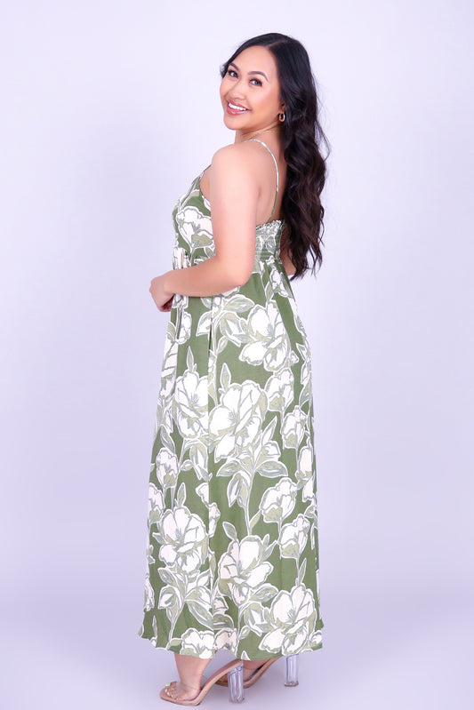IN FULL BLOOM MAXI DRESS