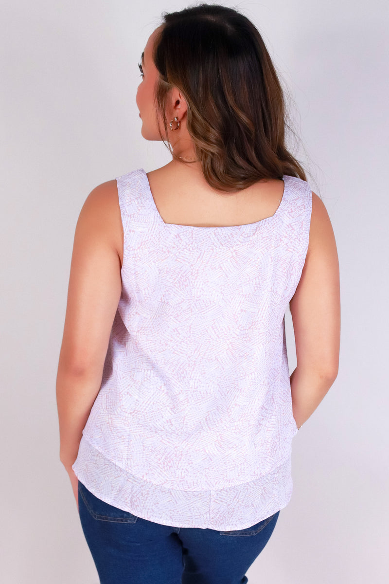 Jeans Warehouse Hawaii - S/L PRINT WOVEN TOPS - PICK ME FIRST TOP | By GILLI