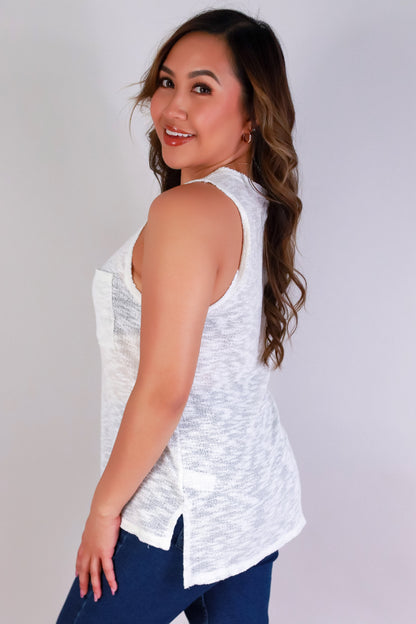 Jeans Warehouse Hawaii - S/L SOLID KNIT TOPS - EASE OFF TOP | By GILLI