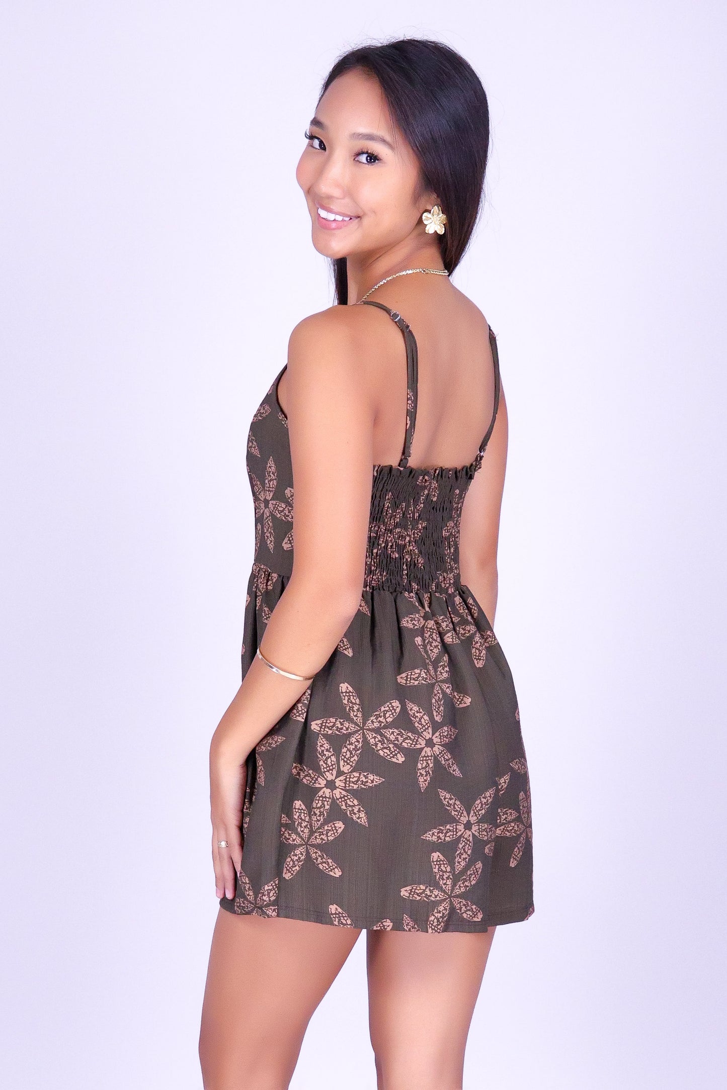 MITER PUA SHELL ROMPER