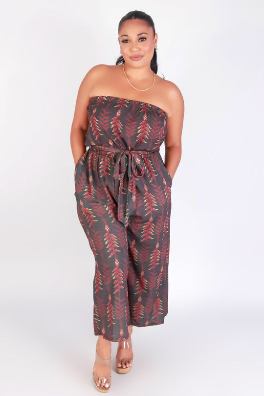 HELICONIA TUBE JUMPSUIT