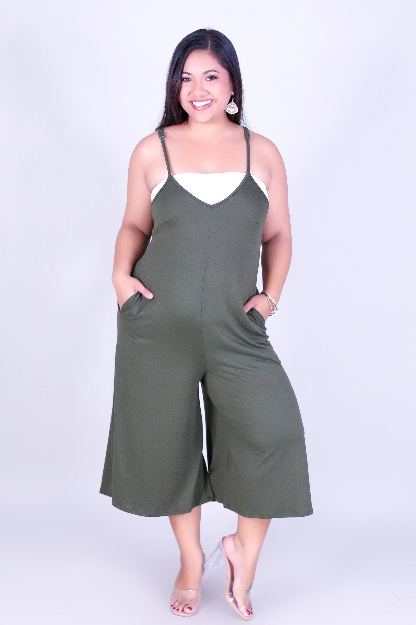 KEEP CALM NO WAIST JUMPSUIT