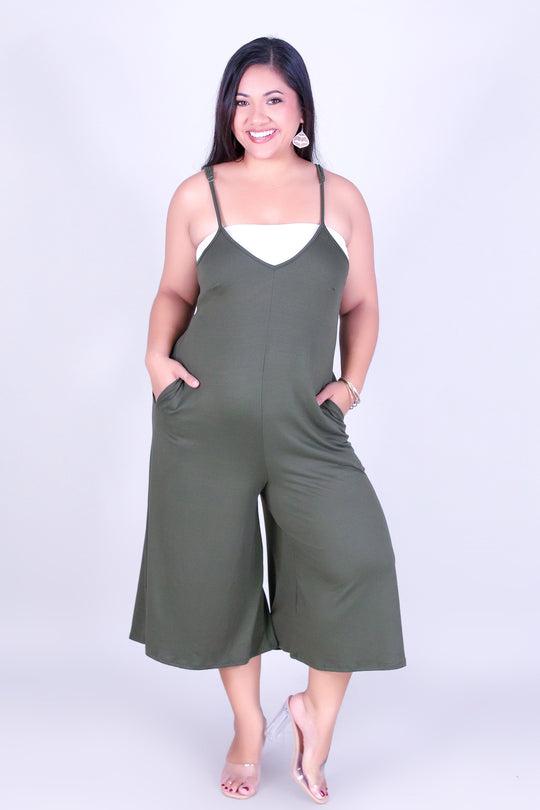 KEEP CALM NO WAIST JUMPSUIT
